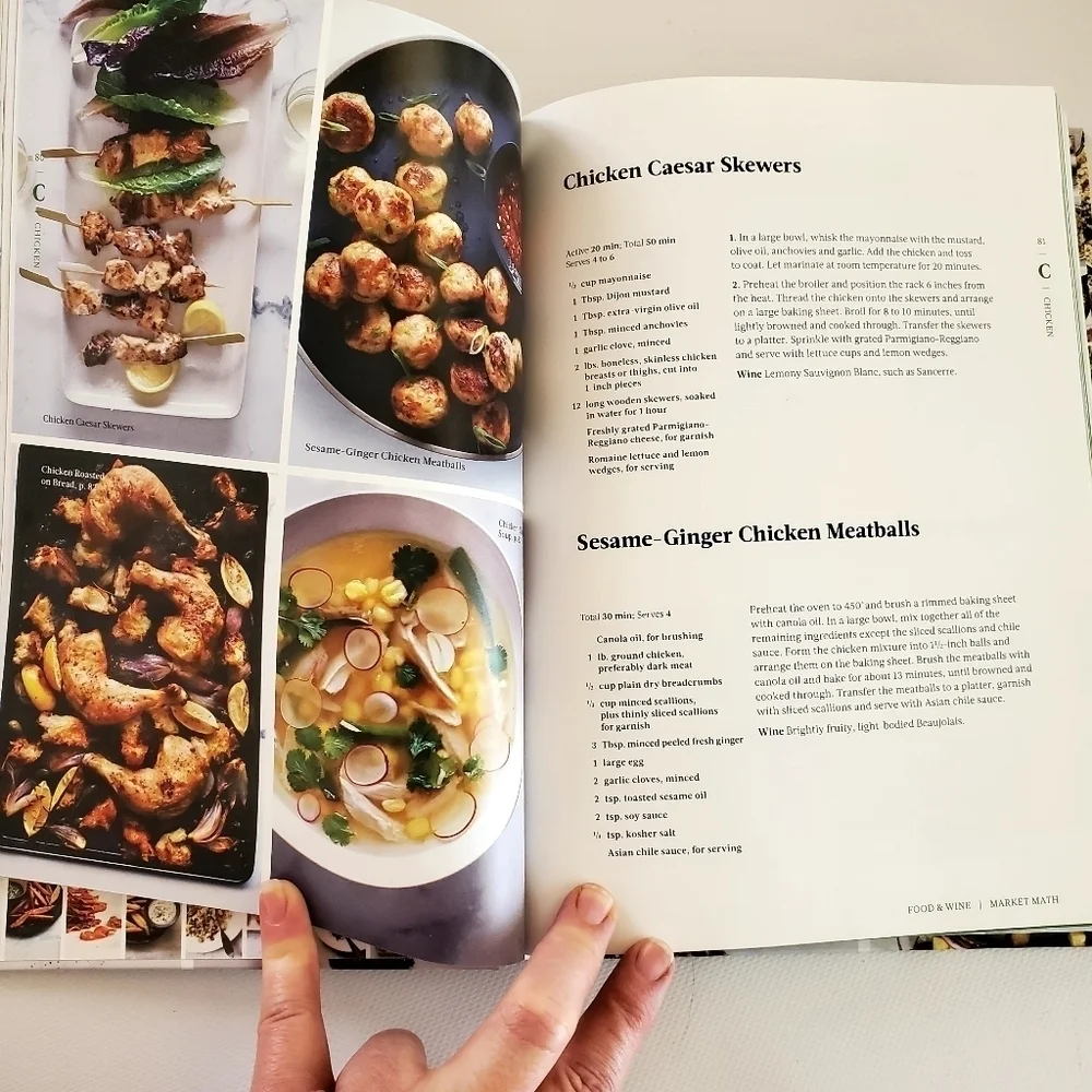 Market Math Recipe Book by Food & Wine